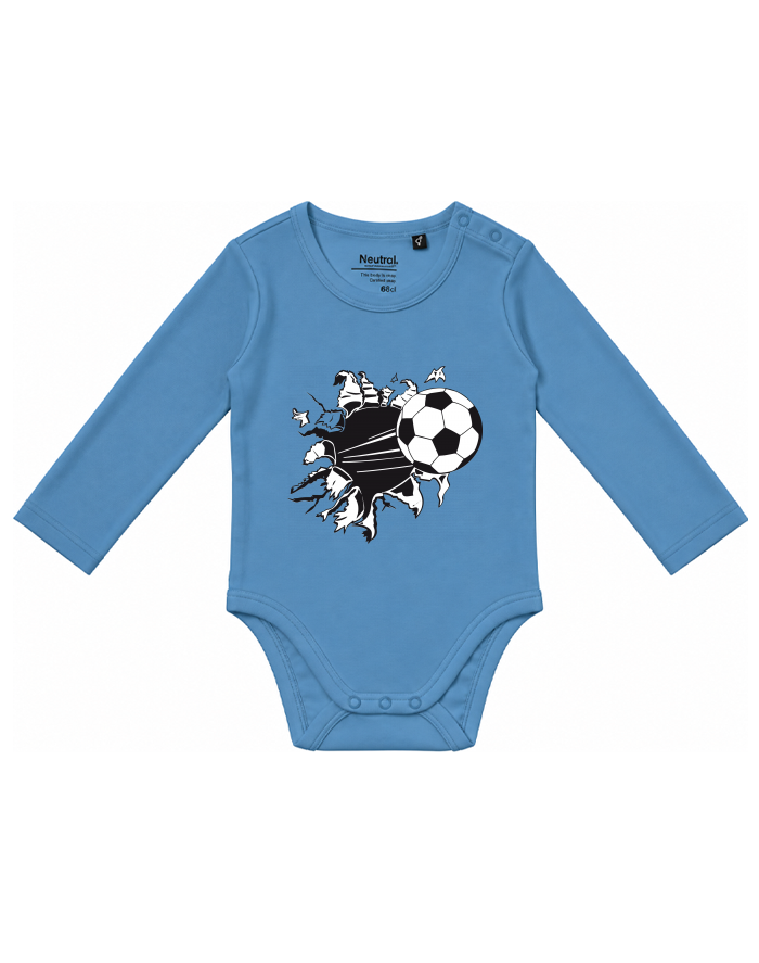 Dětské body s dlouhým rukávem – Fotbal
