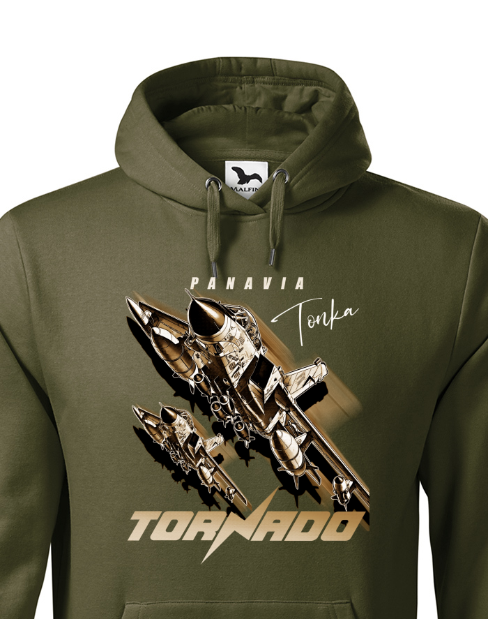 Pánská mikina s kapucí Panavia Tornado