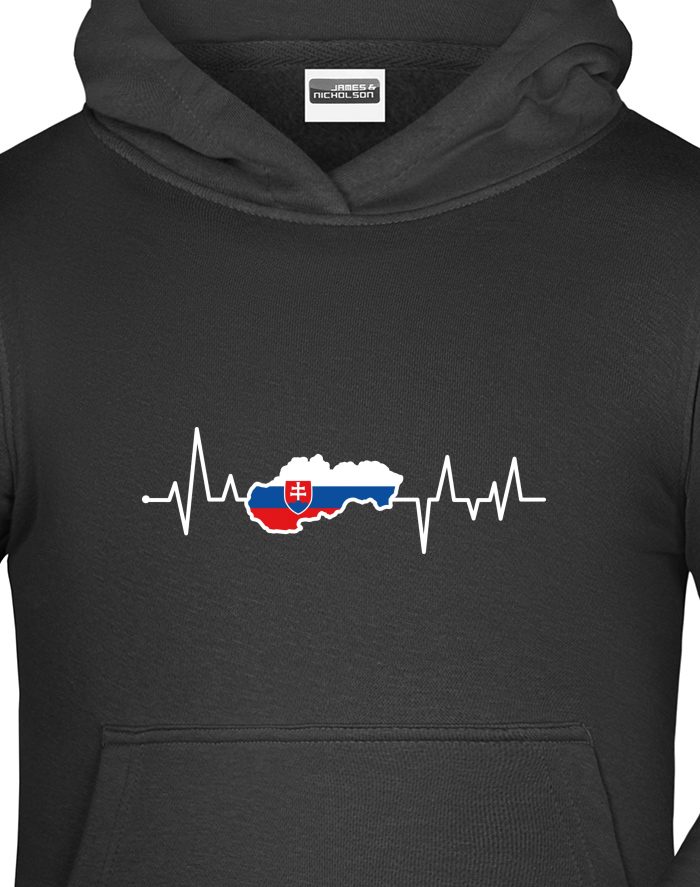Dětská mikina s kapucí - Tep Slovensko