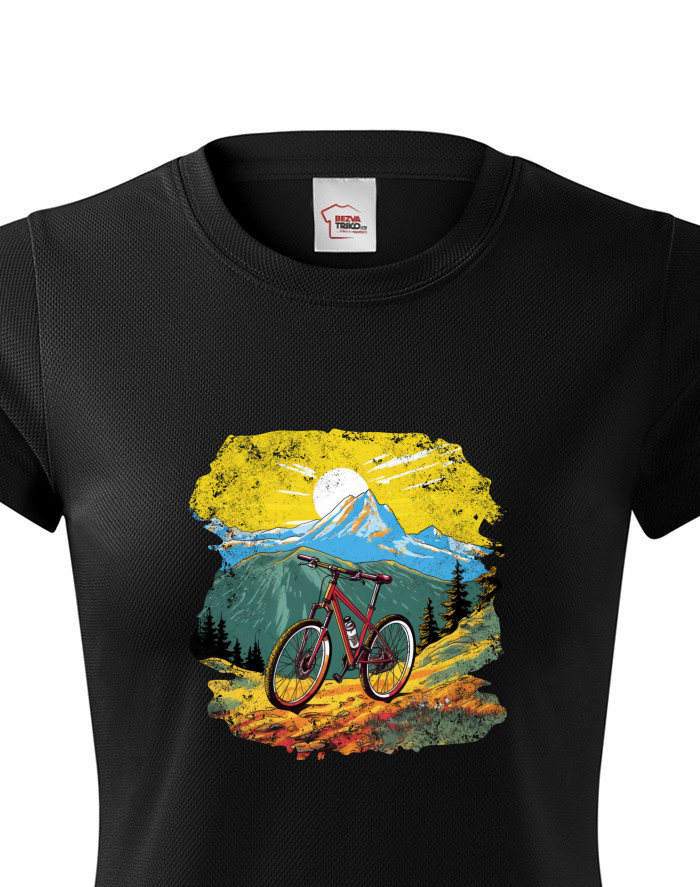 Dámské funkční tričko MTB hory