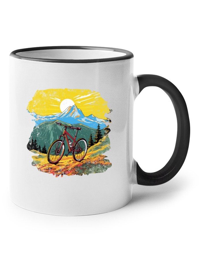 Keramický hrnek MTB hory