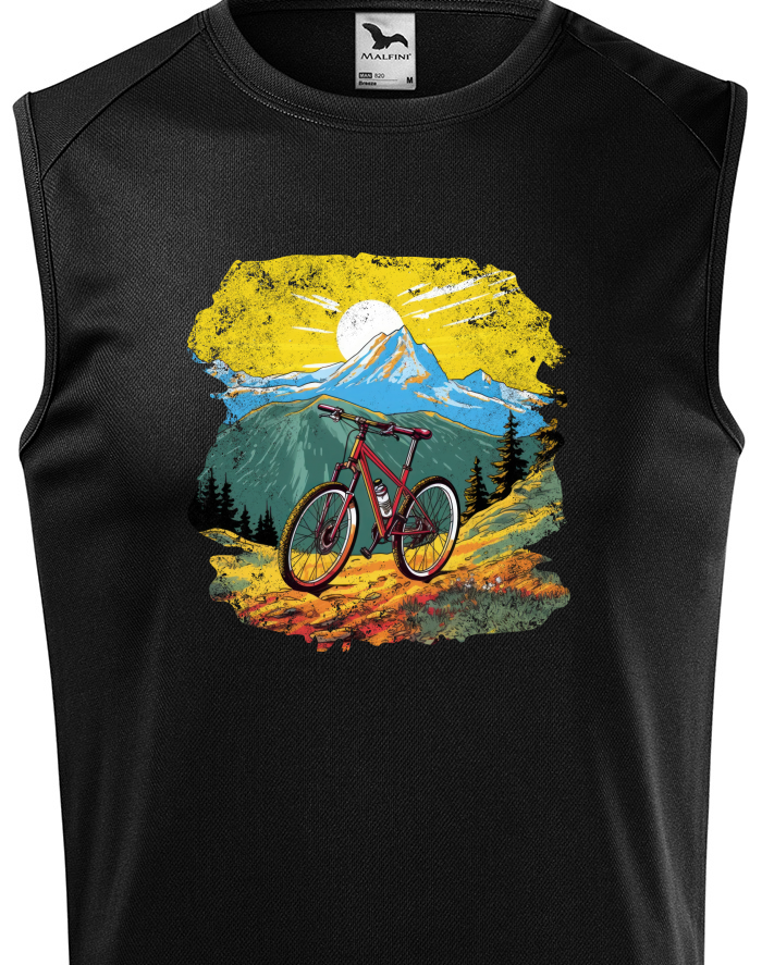 Pánské funkční tílko MTB hory