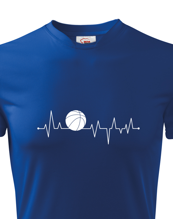 Dětské funkční tričko Tep - Basketbalový míč