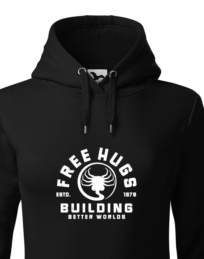 Dámská mikina s kapucí Slobbery hug
