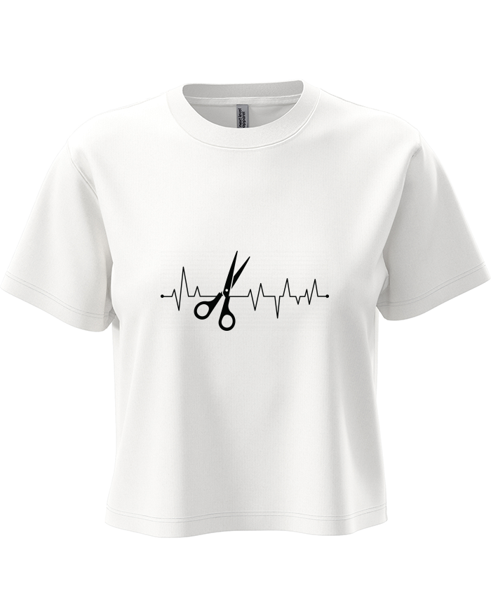 Tep - Kadeřnické nůžky dámský crop top