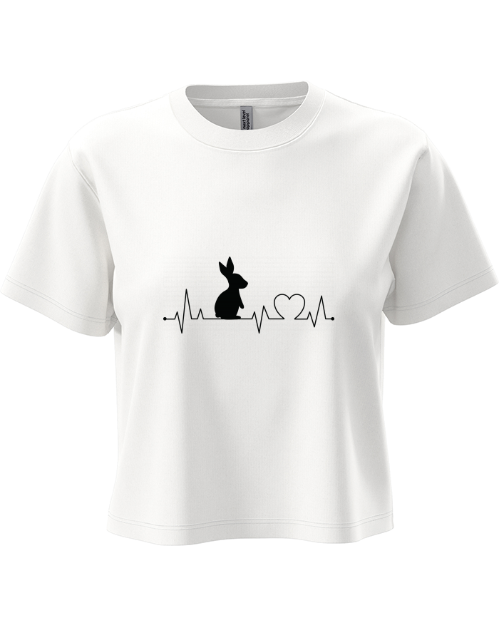Dámský crop top Tep - Králíček