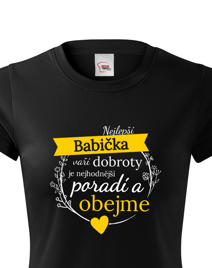 Dámské funkční tričko Nejlepší babička