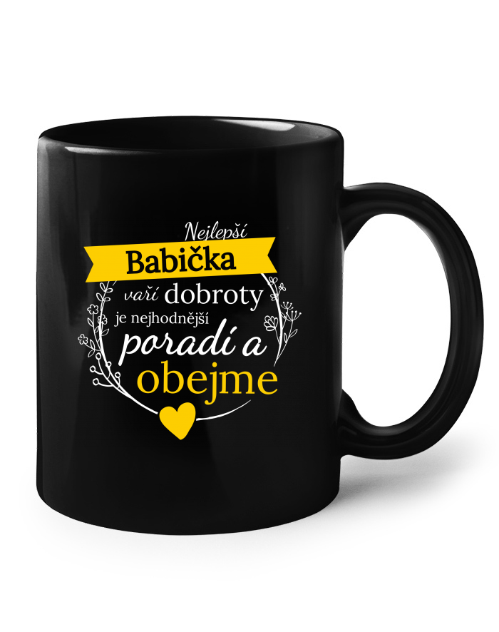 Keramický hrnek Nejlepší babička