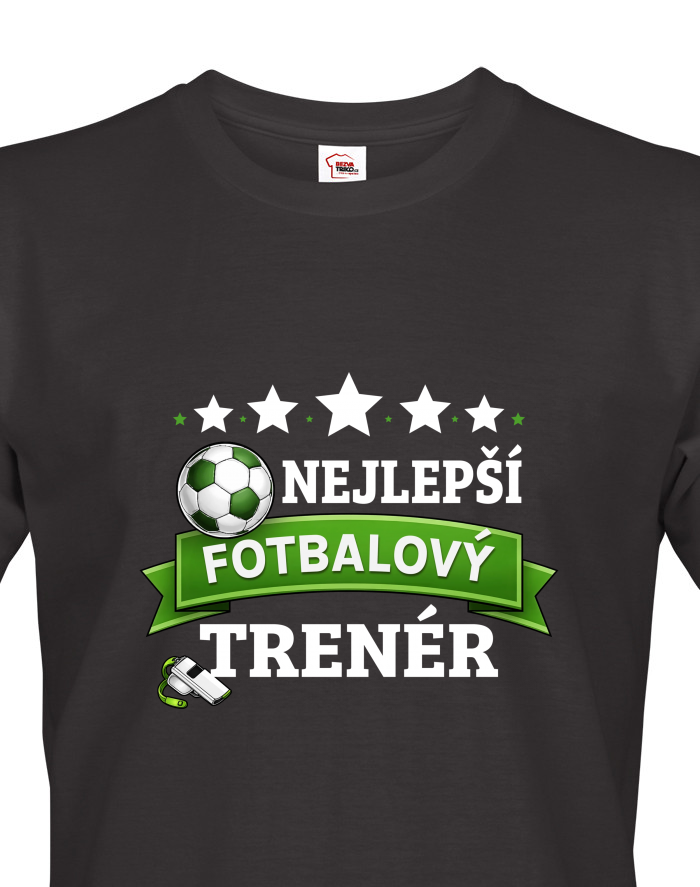 Pánské tričko Nejlepší fotbalový trenér