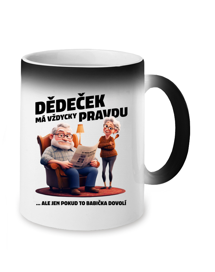 Dědeček (ne)má vždycky pravdu - magický hrnek