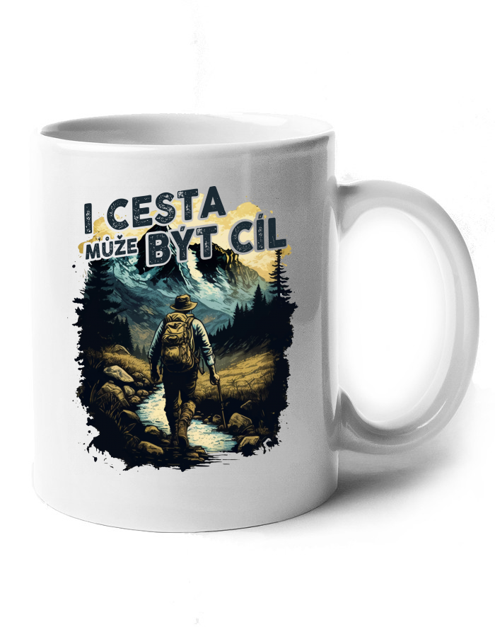 Keramický hrnek I cesta může být cíl