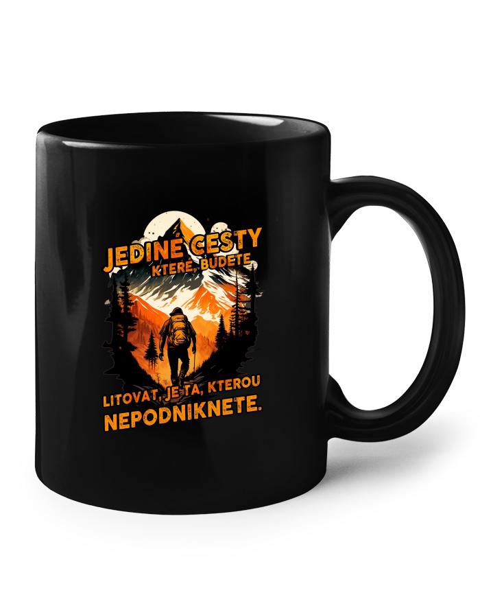 Keramický hrnek Jediné cesty, které budete litovat