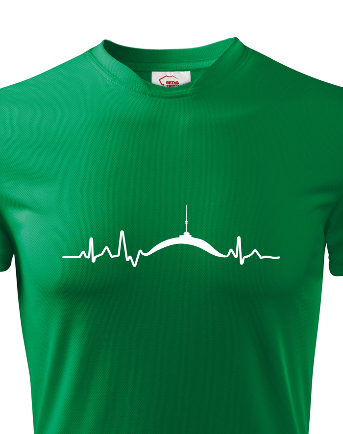 Dětské funkční tričko EKG Praděd