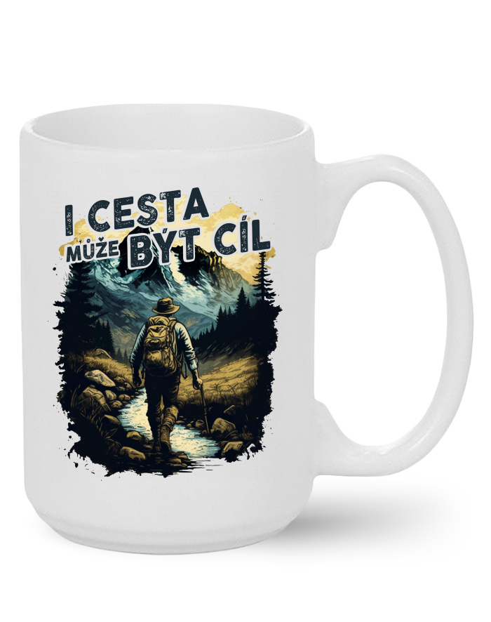 Keramický hrnek I cesta může být cíl