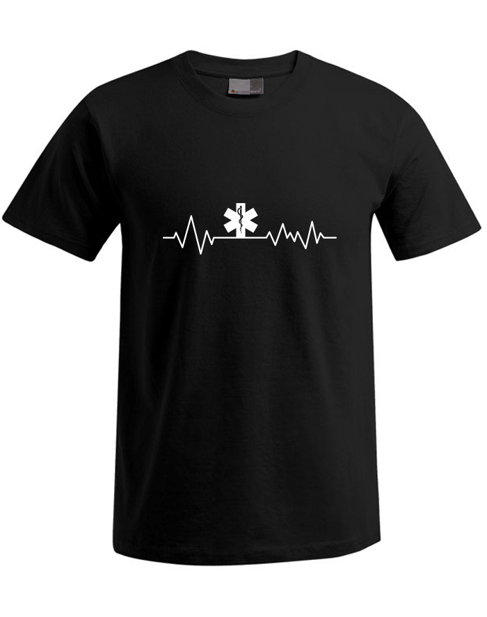 EKG pro zdravotníky - Pánské tričko Plus Size