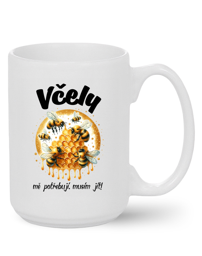 Keramický hrnek MAX - Včely mě potřebují, musím jít
