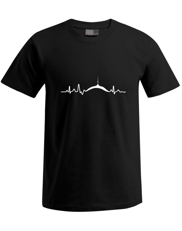 Pánské tričko Plus Size EKG Pradědu