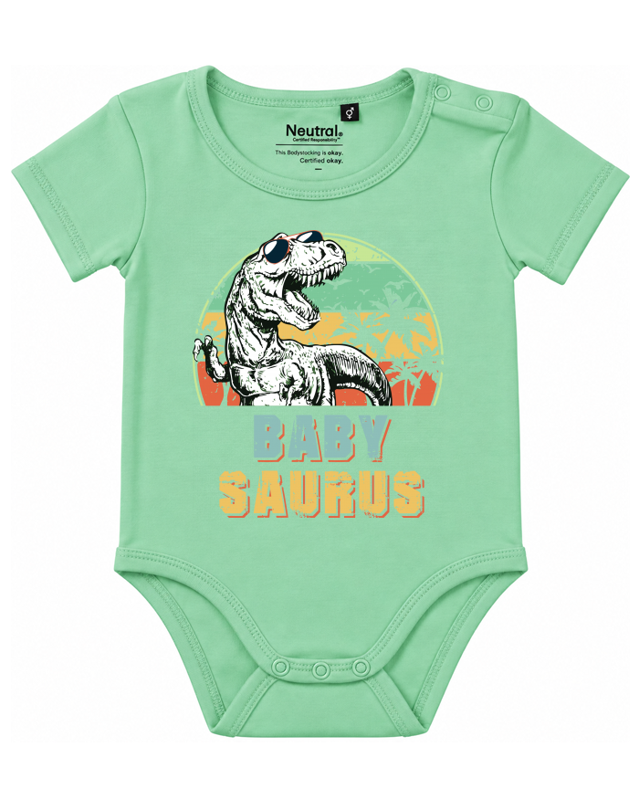 Dětské body s krátkým rukávem Babysaurus