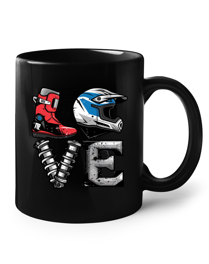 Love motocross - keramický hrnek