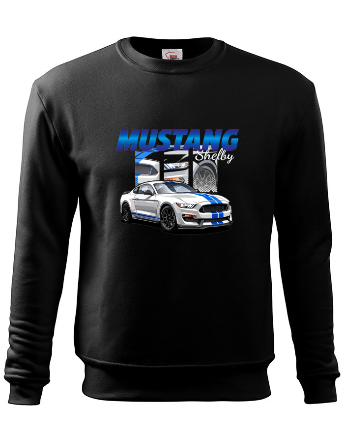 Dětská mikina bez kapuce Mustang Shelby