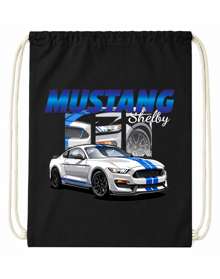 Bavlněný vak na záda Mustang Shelby