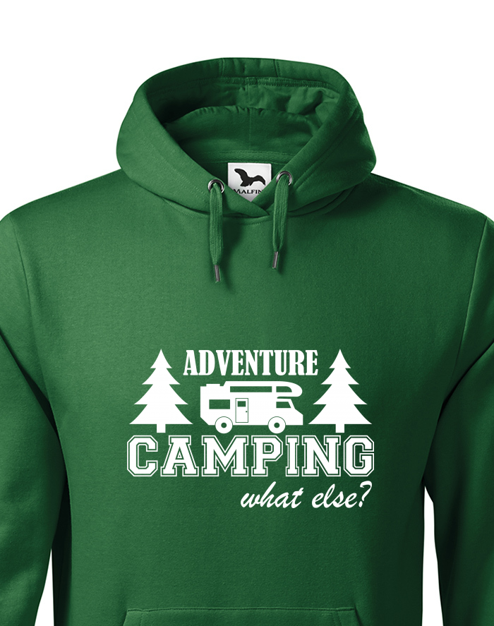 Pánská mikina s kapucí Adventure Camping