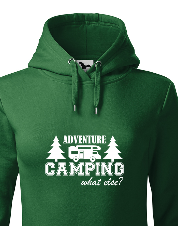 Dámská mikina s kapucí Adventure Camping