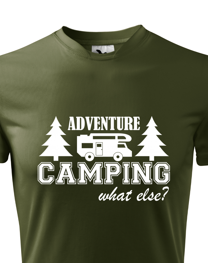 Pánské funkční tričko Adventure Camping