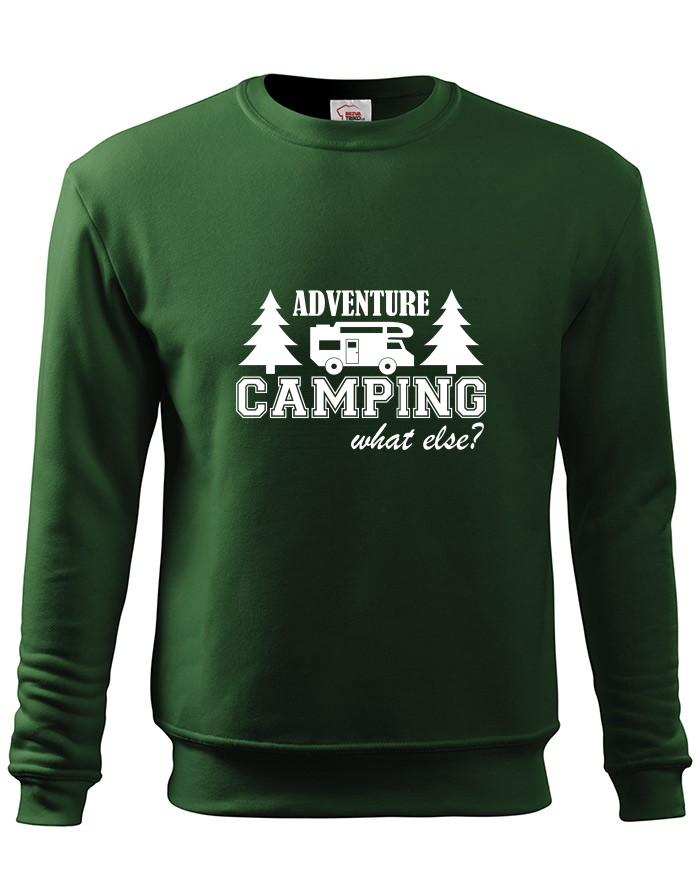 Dětská mikina bez kapuce Adventure Camping