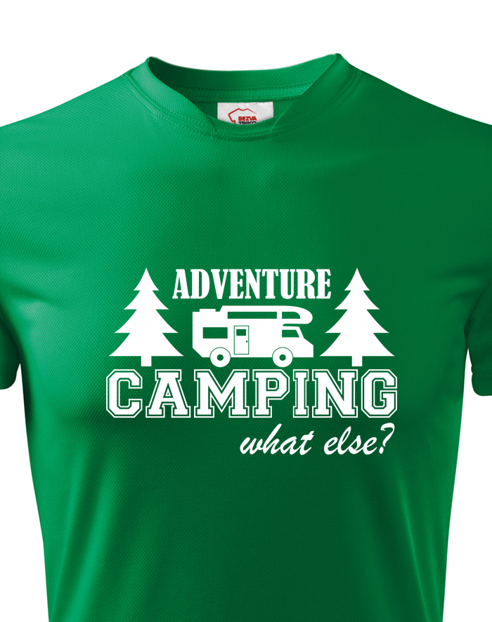 Dětské funkční tričko Adventure Camping