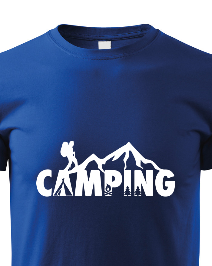 Dětské tričko Camping