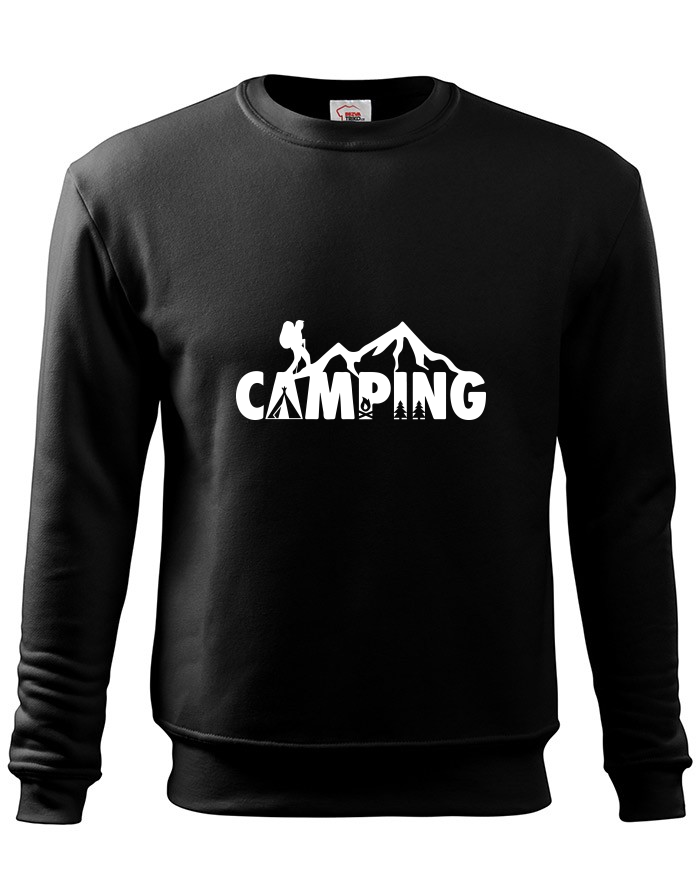 Dětská mikina bez kapuce Camping