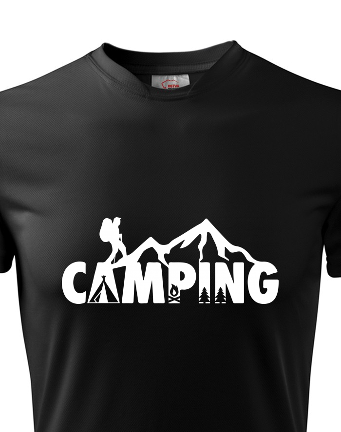 Pánské funkční tričko Camping