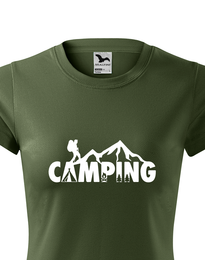 Dámské funkční tričko Camping