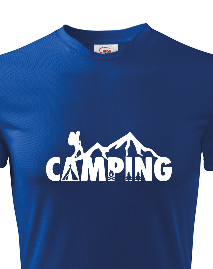 Dětské funkční tričko Camping