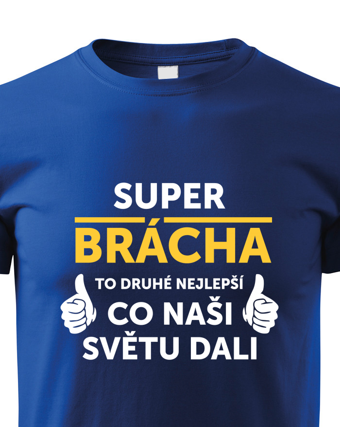 Dětské tričko Super brácha