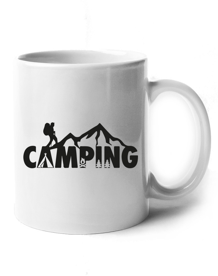 Keramický hrnek Camping
