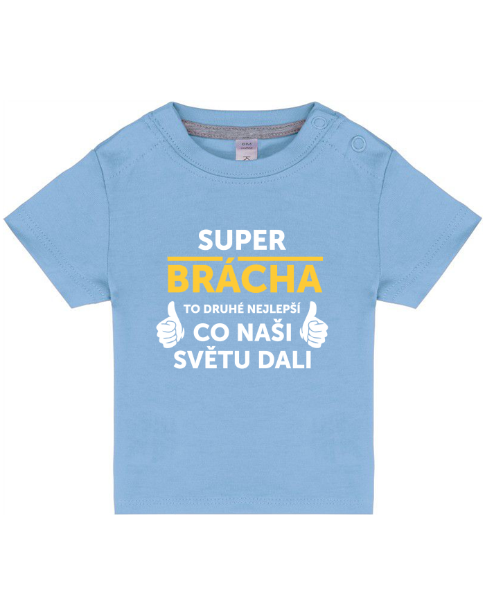 Super brácha - dětské tričko pro nejmenší