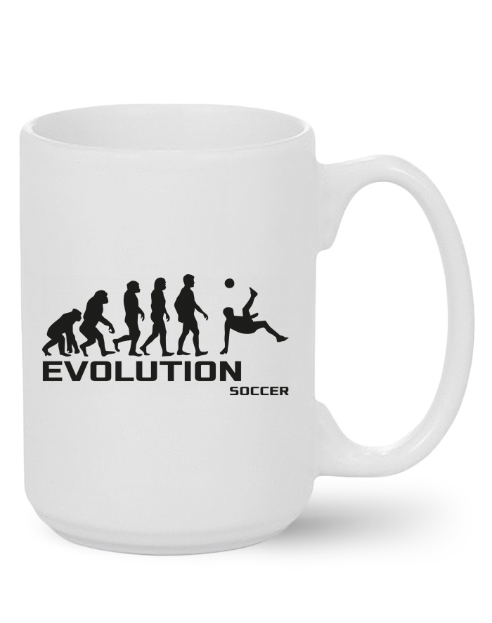 Keramický hrnek MAX - Evoluce fotbalu