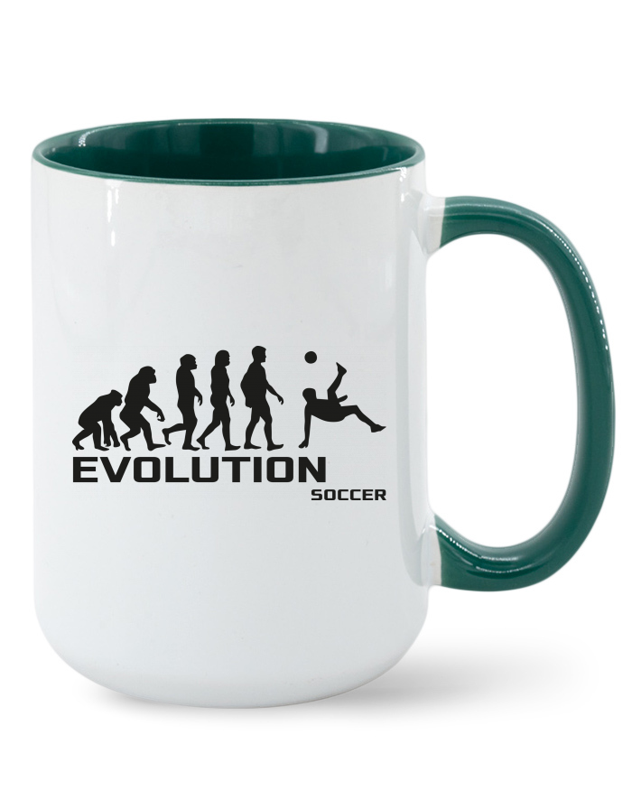 Keramický hrnek MAX - Evoluce fotbalu