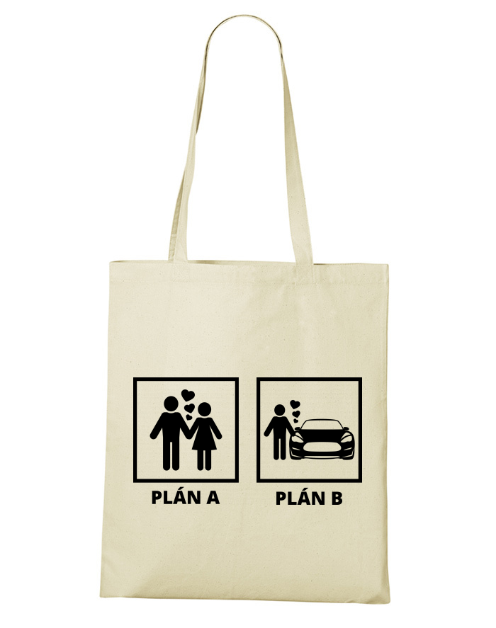 Nákupní taška Plán A a plán B