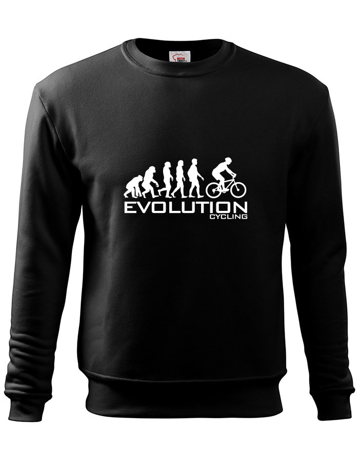 Dětská mikina Evoluce cyklistiky