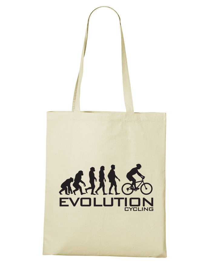 Nákupní taška Evoluce cyklistiky
