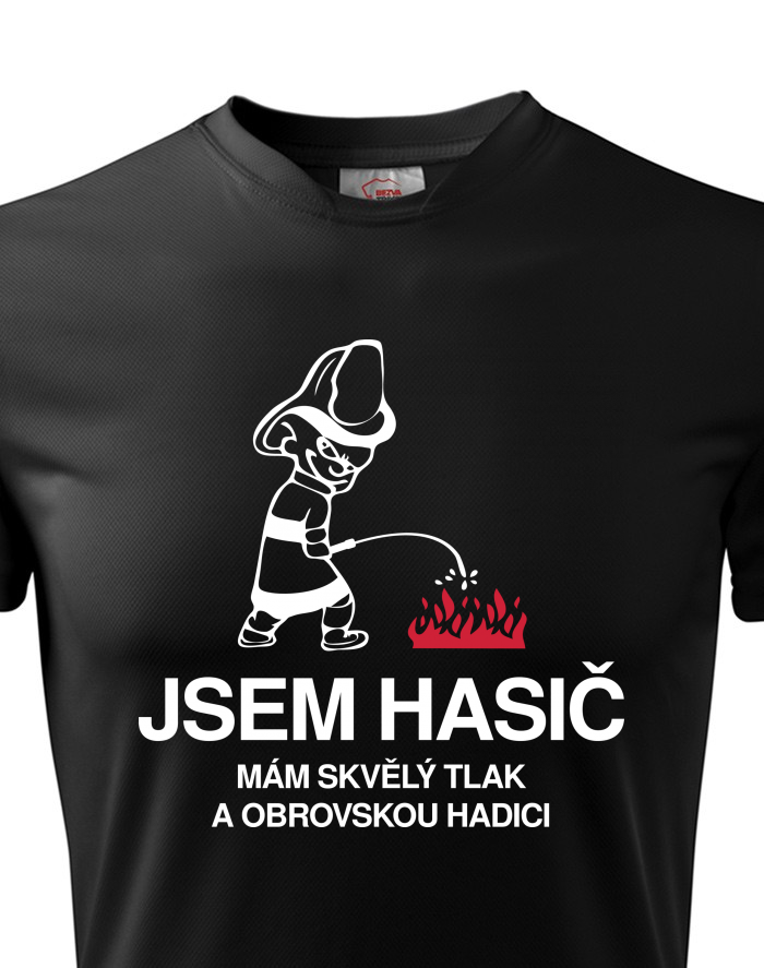 Jsem hasič – mám skvělý tlak a obrovskou hadici