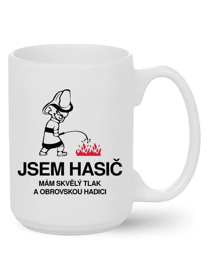 Keramický hrnek MAX - Jsem hasič