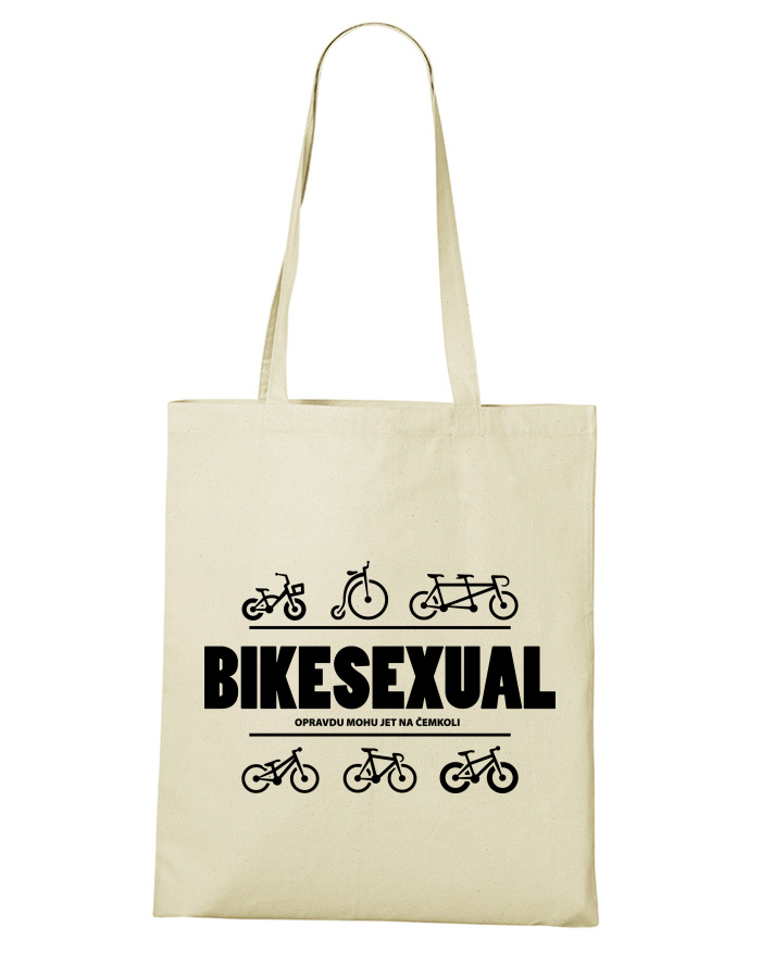 Nákupní taška Bikesexuál