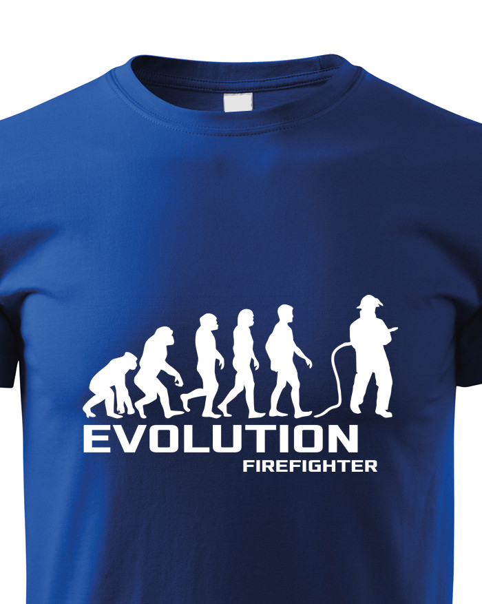Dětské tričko pro hasiče Evoluce