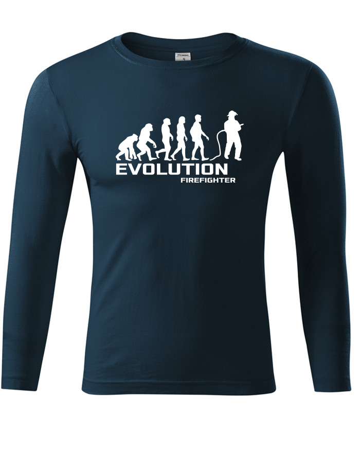 Tričko s dlouhým rukávem Pro hasiče Evoluce