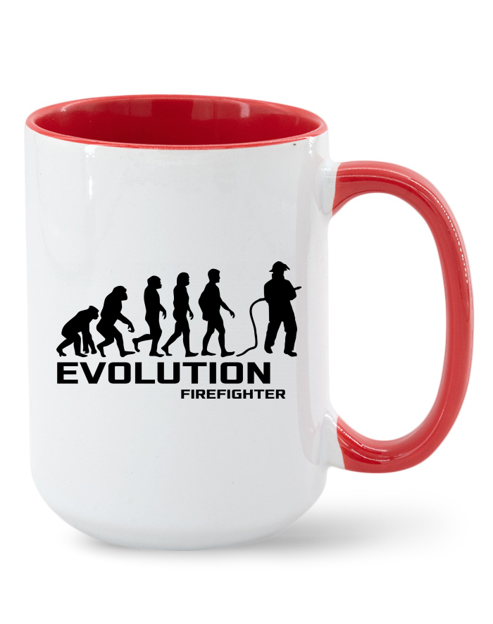 Hasičský hrnek Evoluce