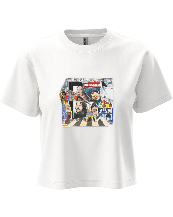 Dámský crop top The Beatles 2